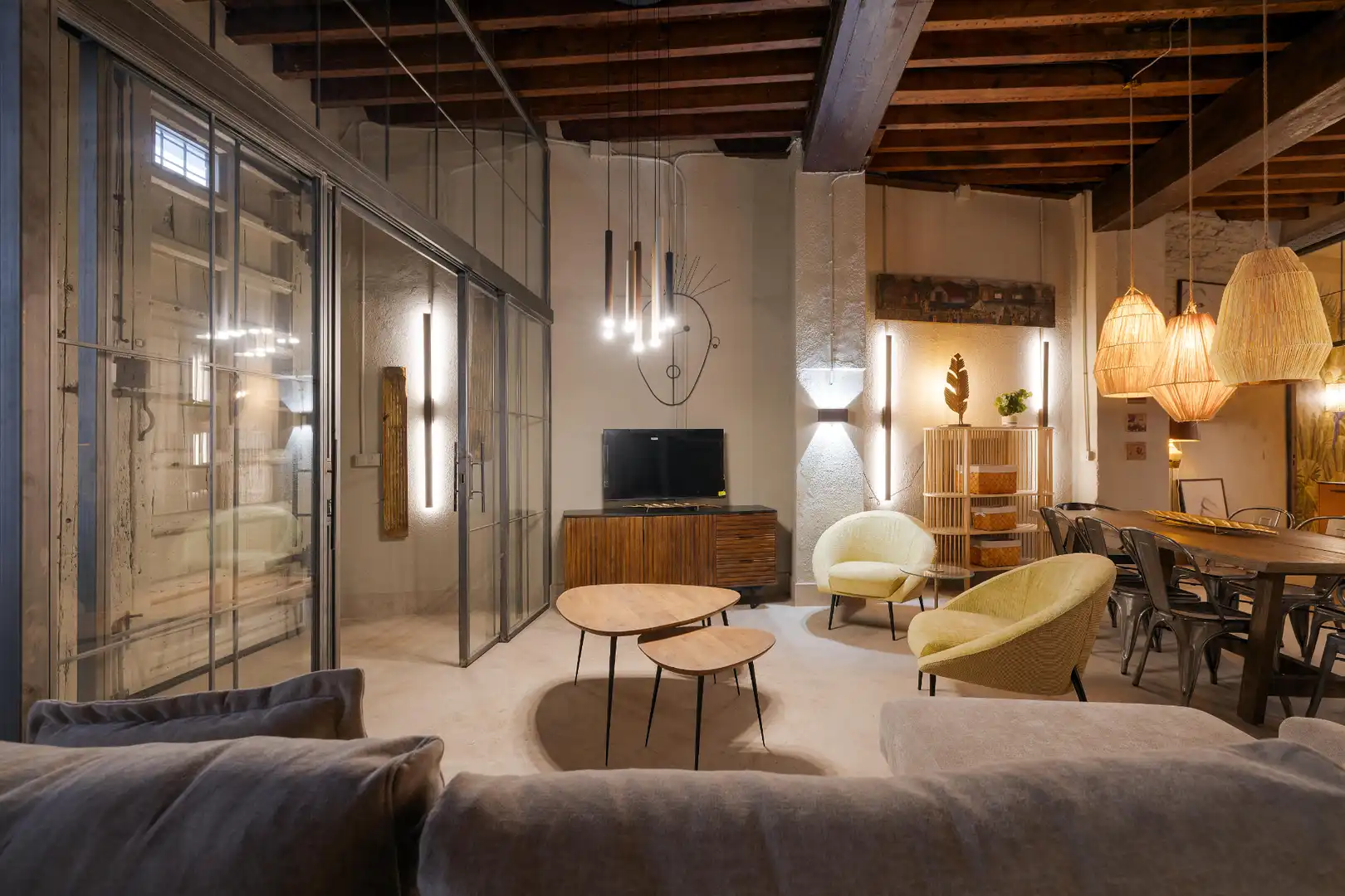 Sala de estar de Loft en venta en Málaga con Aire acondicionado, Calefacción y Terraza