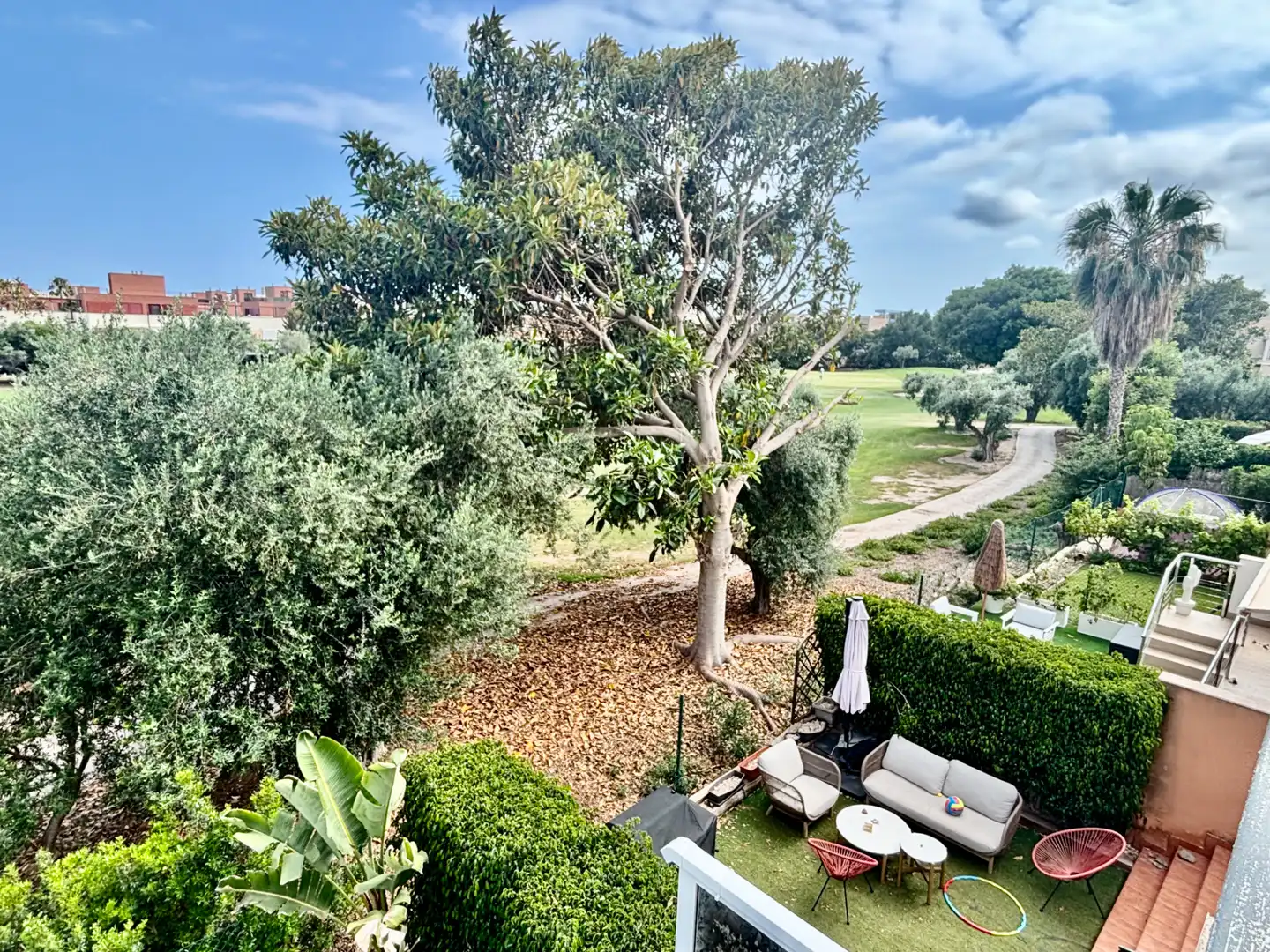 Garden of Detached homes for sale in Alicante / Alacant  with Air Conditioner, Heating and Private garden