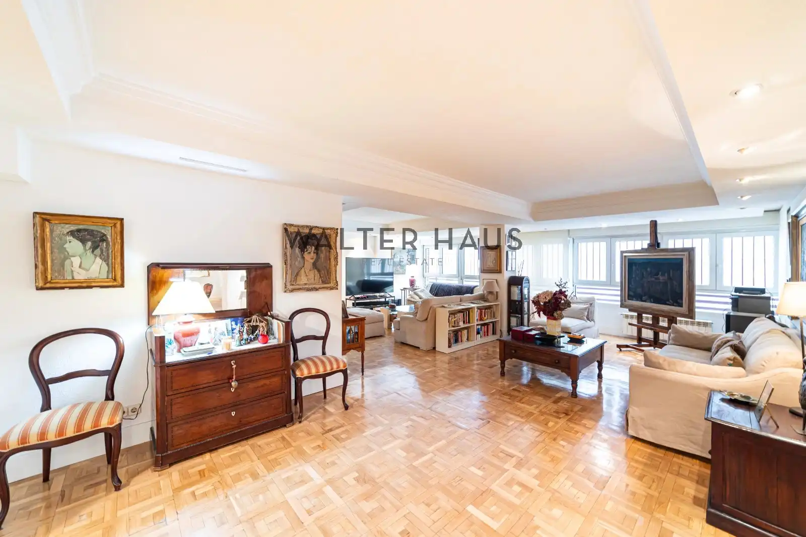 Living room of Flat for sale in Madrid  with Air Conditioner, Heating and Terrace