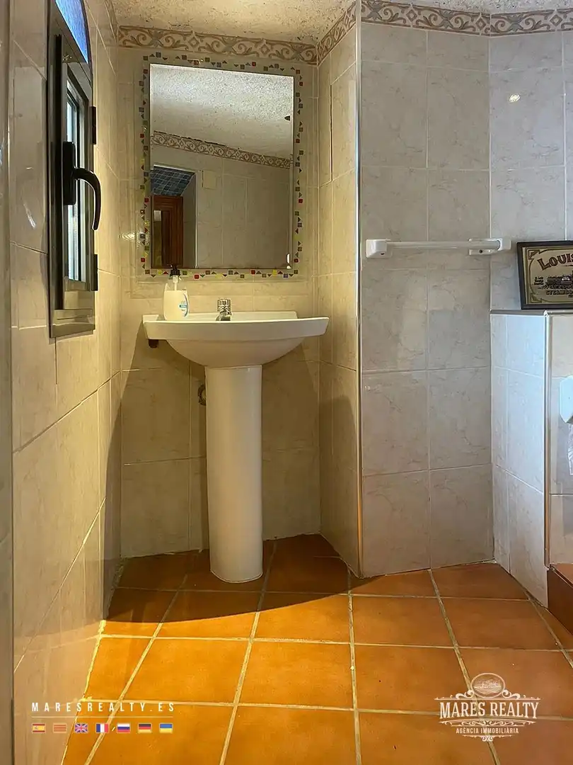 Baño de Casa o chalet en venta en Lloret de Mar con Calefacción, Jardín privado y Piscina