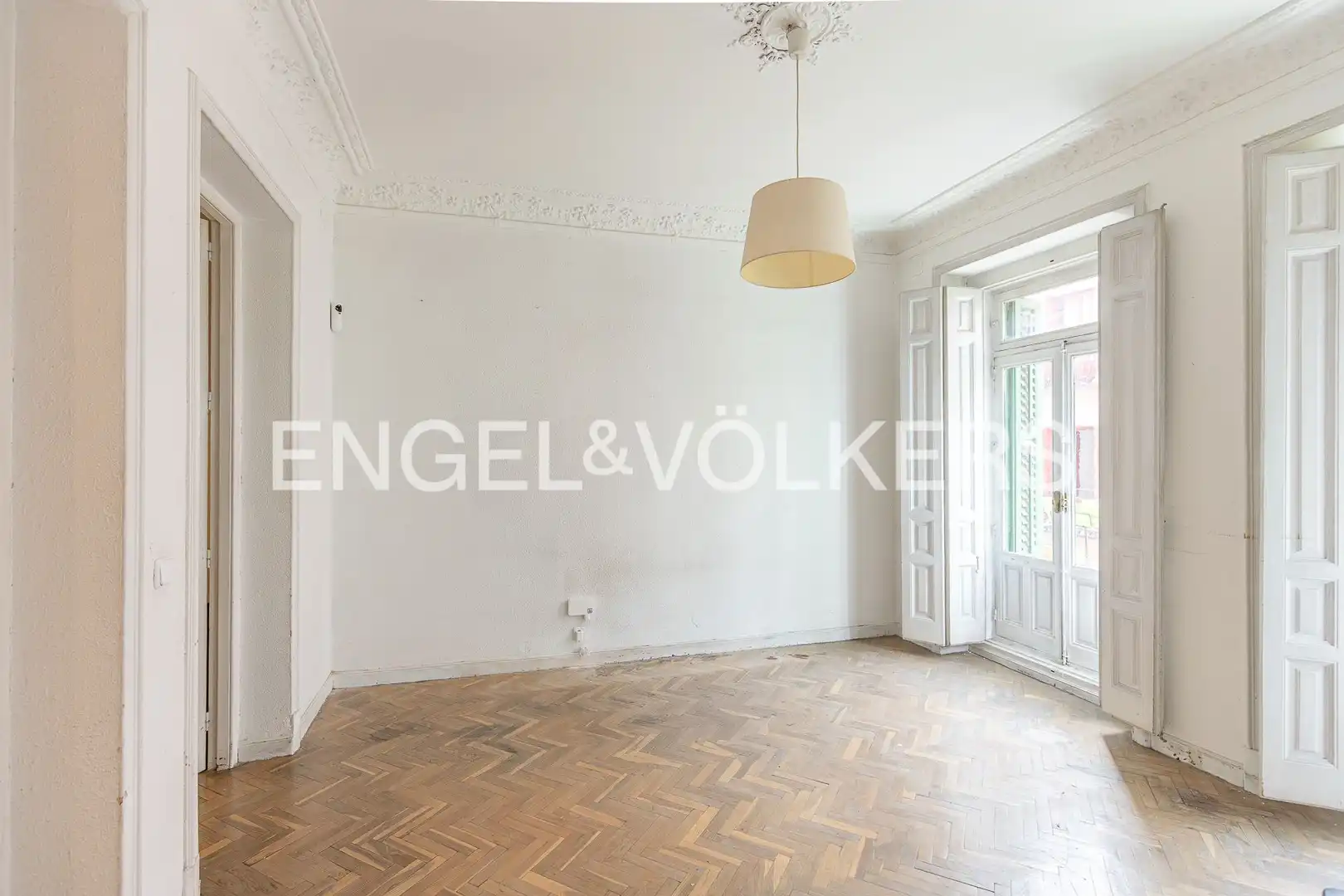 Sala de estar de Piso en venta en  Madrid Capital con Calefacción y Balcón