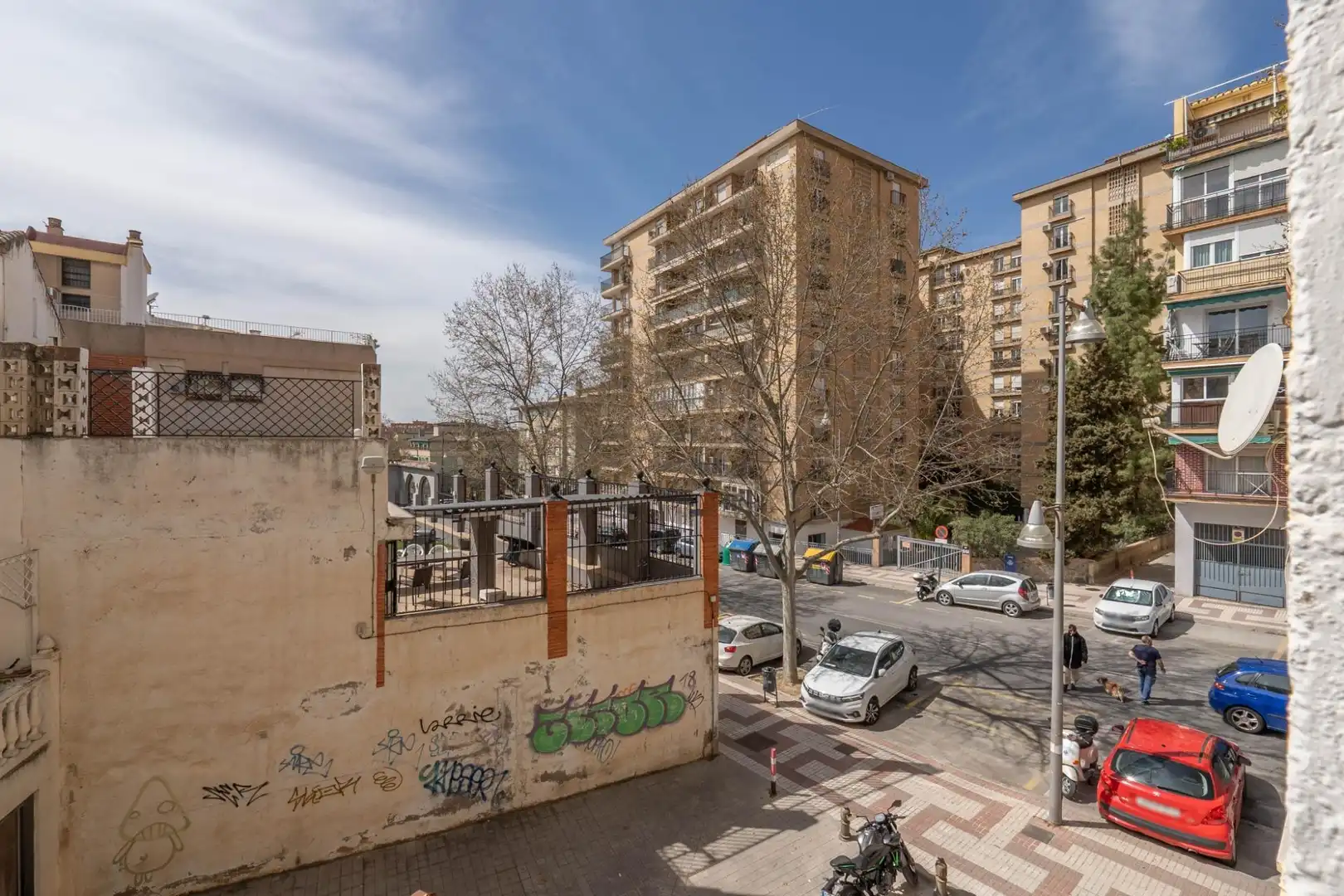 Exterior view of Flat for sale in Granada  with Air Conditioner and Balcony