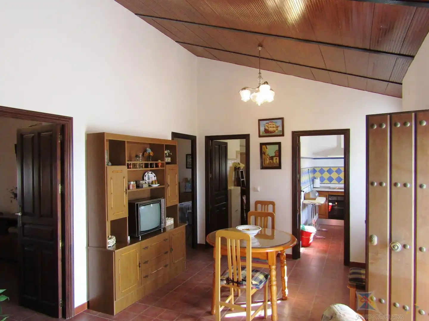 Sala de estar de Finca rústica en venta en Encinasola