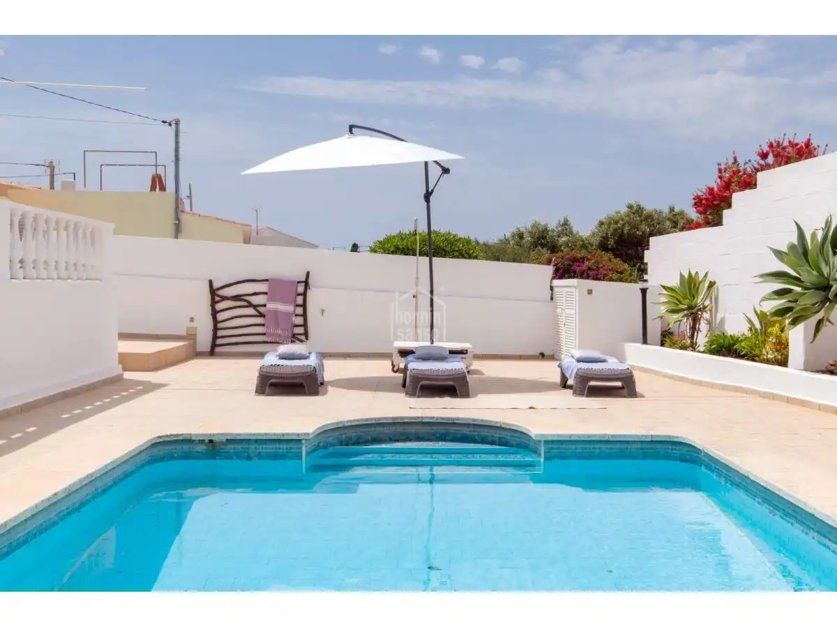 Piscina de Casa o xalet en venda en Alaior amb Jardí privat, Terrassa i Piscina