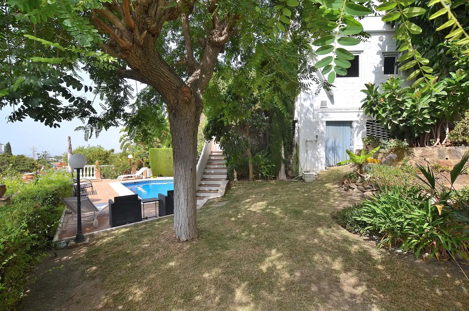Jardín de Casa o chalet en venta en Benalmádena con Aire acondicionado, Jardín privado y Terraza