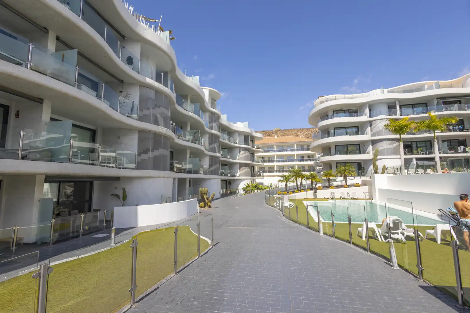 Vista exterior de Apartamento en venta en Arona con Aire acondicionado, Jardín privado y Terraza
