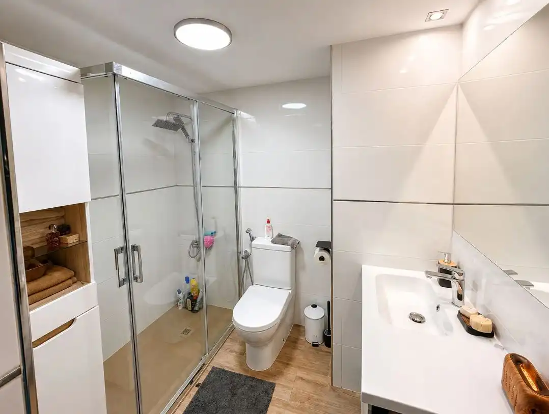 Baño de Apartamento en venta en Calpe / Calp con Aire acondicionado, Calefacción y Terraza