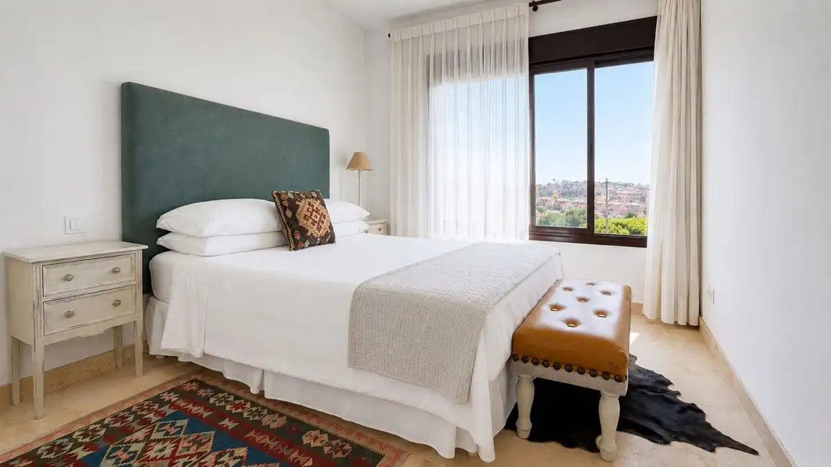 Bedroom of Detached homes for sale in La Alcaidesa  with Air Conditioner, Private garden and Terrace
