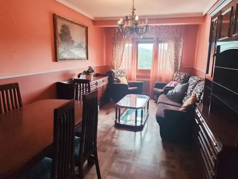 Living room of Flat for sale in Pravia  with Storage room and Furnished