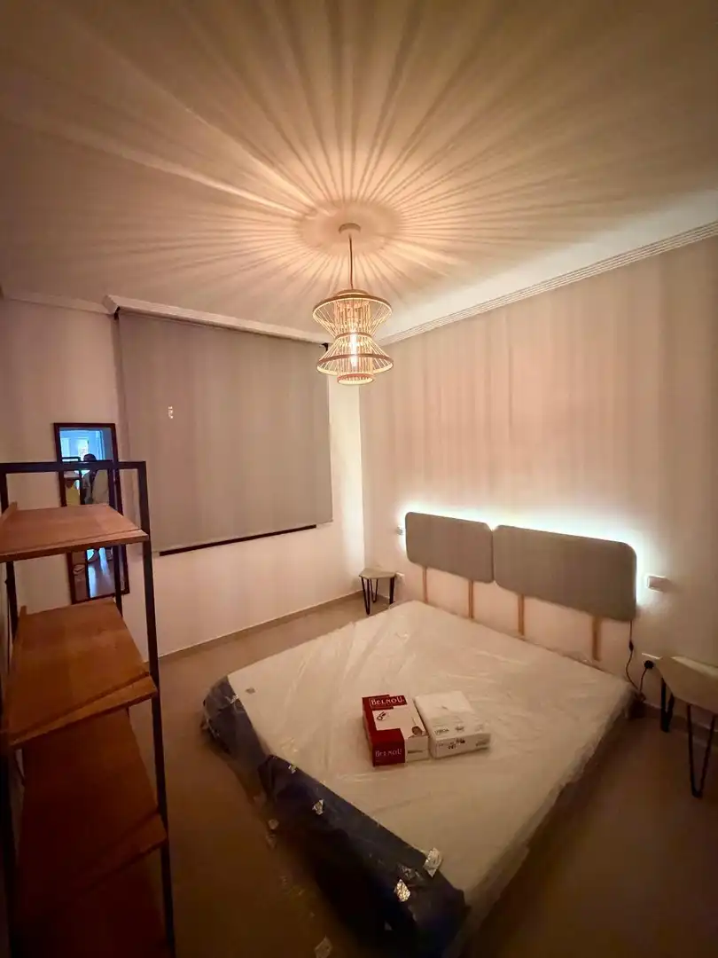 Bedroom of Flat for rent in Los Alcázares  with Heating, Terrace and Furnished