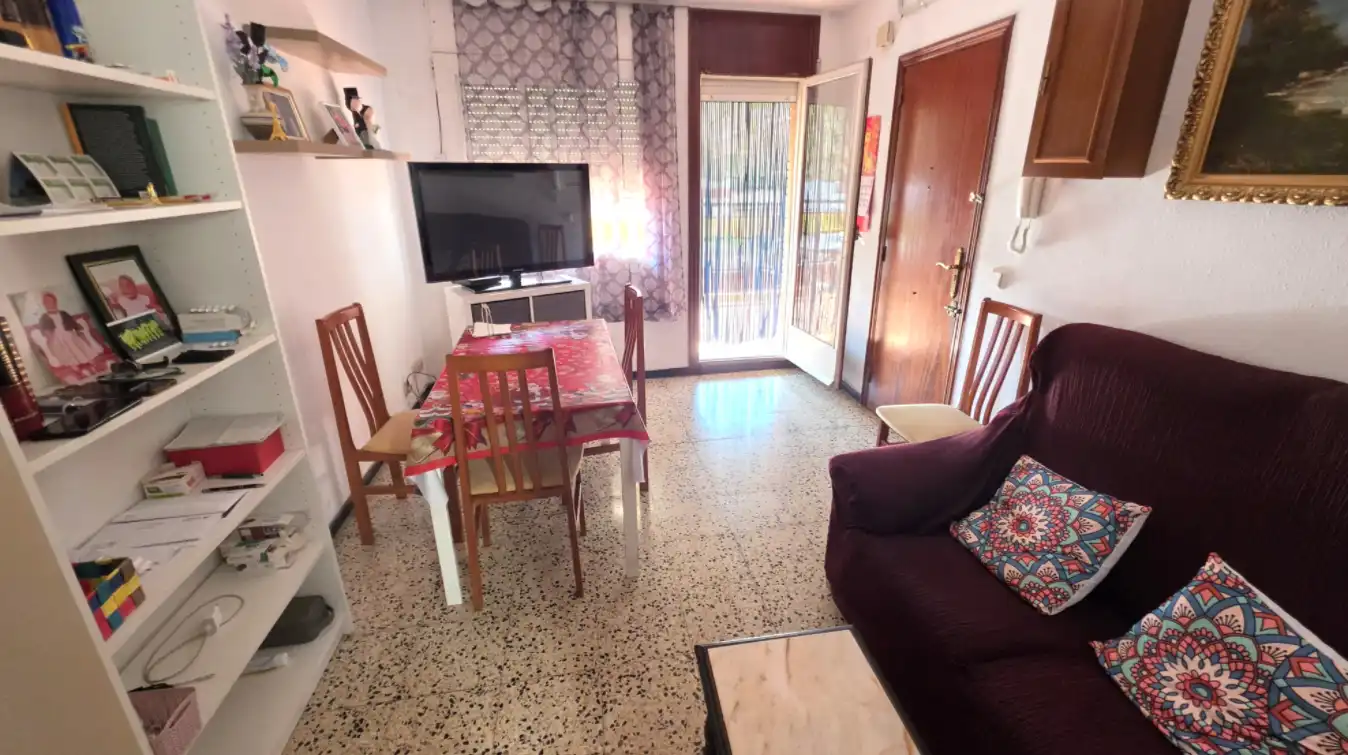 Sala de estar de Ático en venta en Barcelona con Calefacción y Terraza