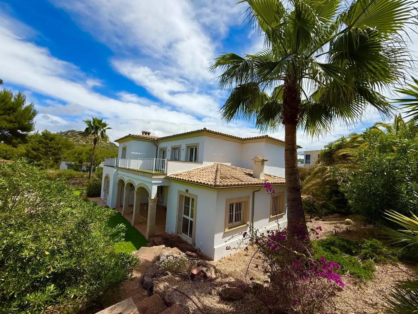 Exterior view of Houses for sale in Calvià  with Air Conditioner, Terrace and Swimming Pool