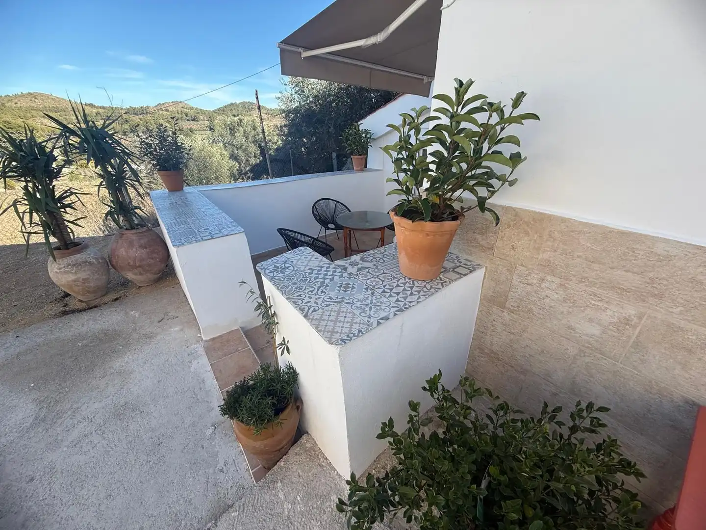 Terrassa de Casa o xalet en venda en Cehegín amb Aire condicionat, Jardí privat i Terrassa