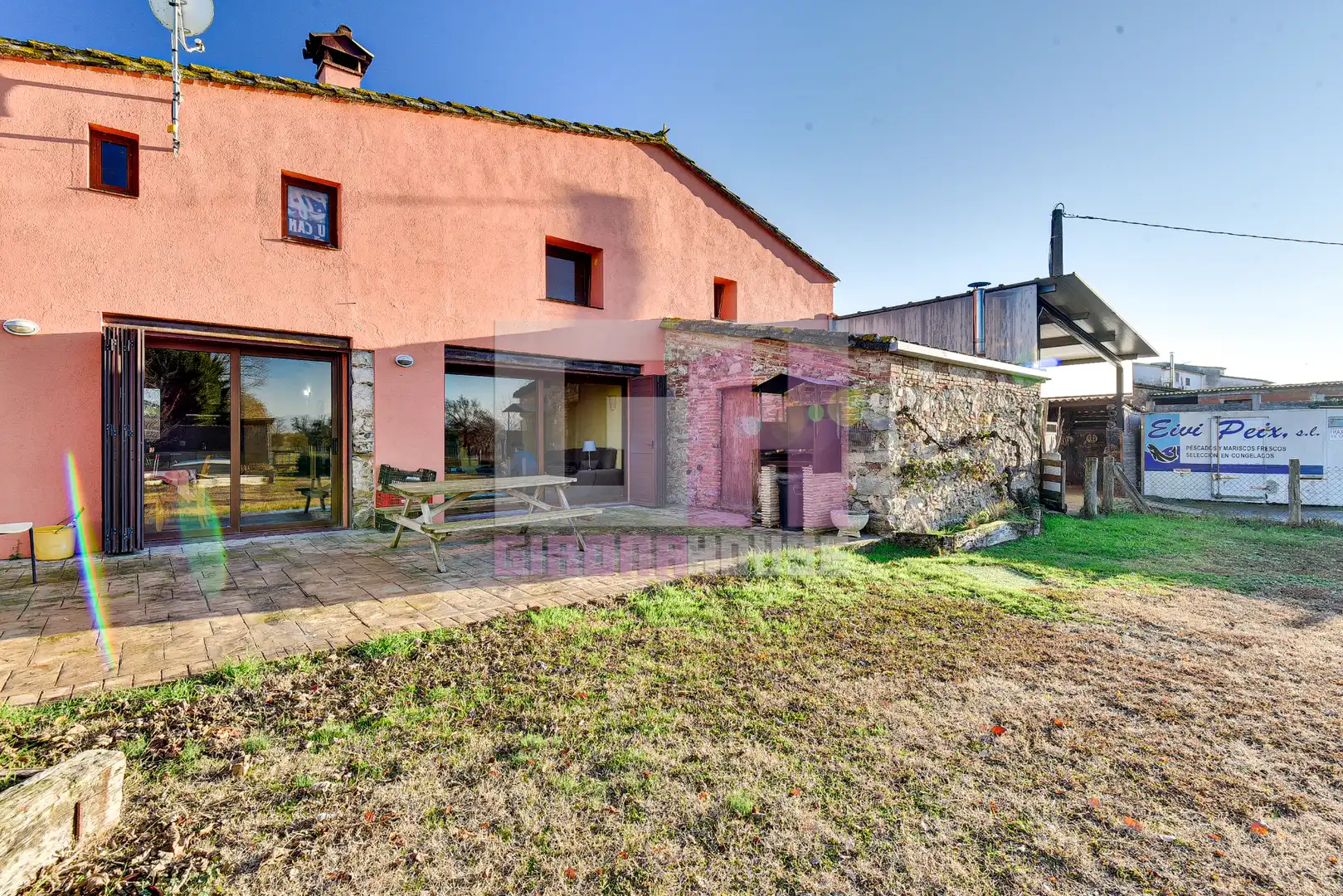 Vista exterior de Casa o xalet en venda en Sant Andreu Salou amb Aire condicionat, Calefacció i Jardí privat
