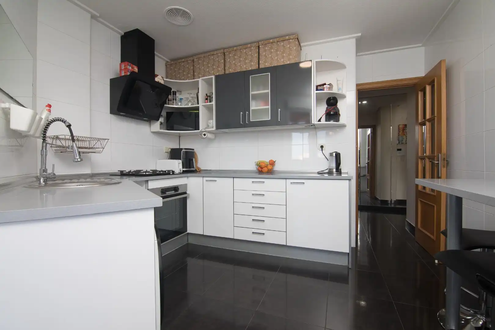 Cocina de Ático en venta en Elche / Elx con Aire acondicionado, Calefacción y Terraza