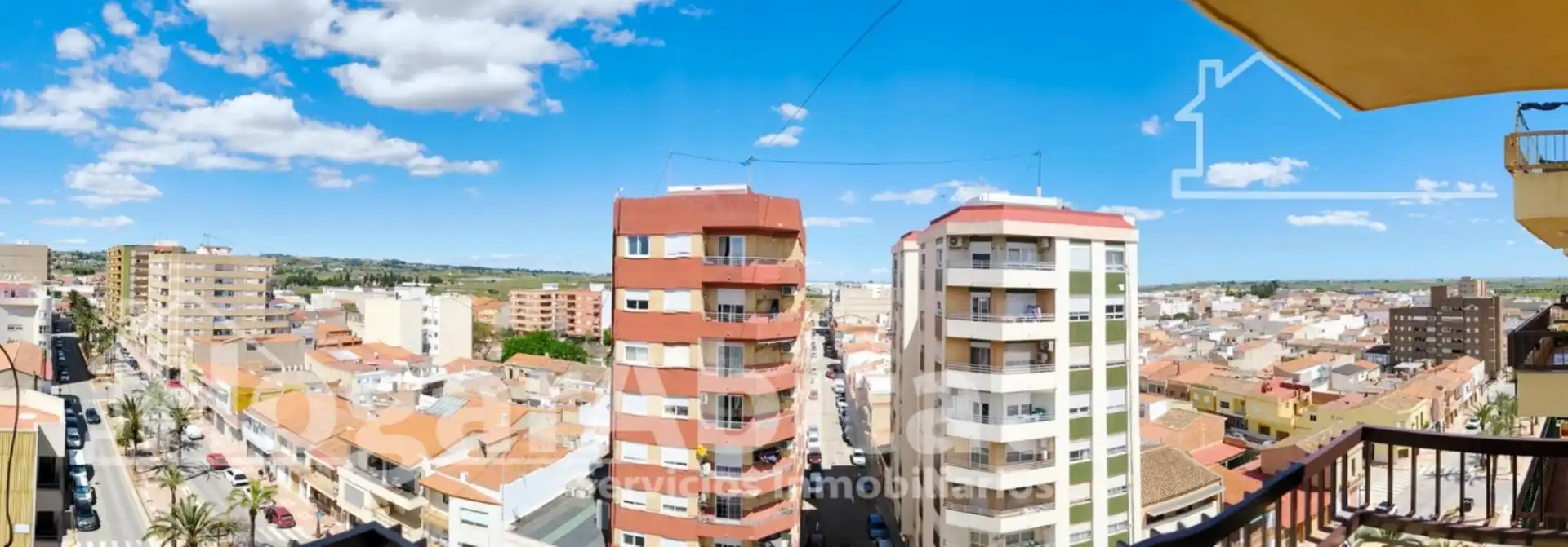 Vista exterior de Piso en venta en Alginet con Terraza