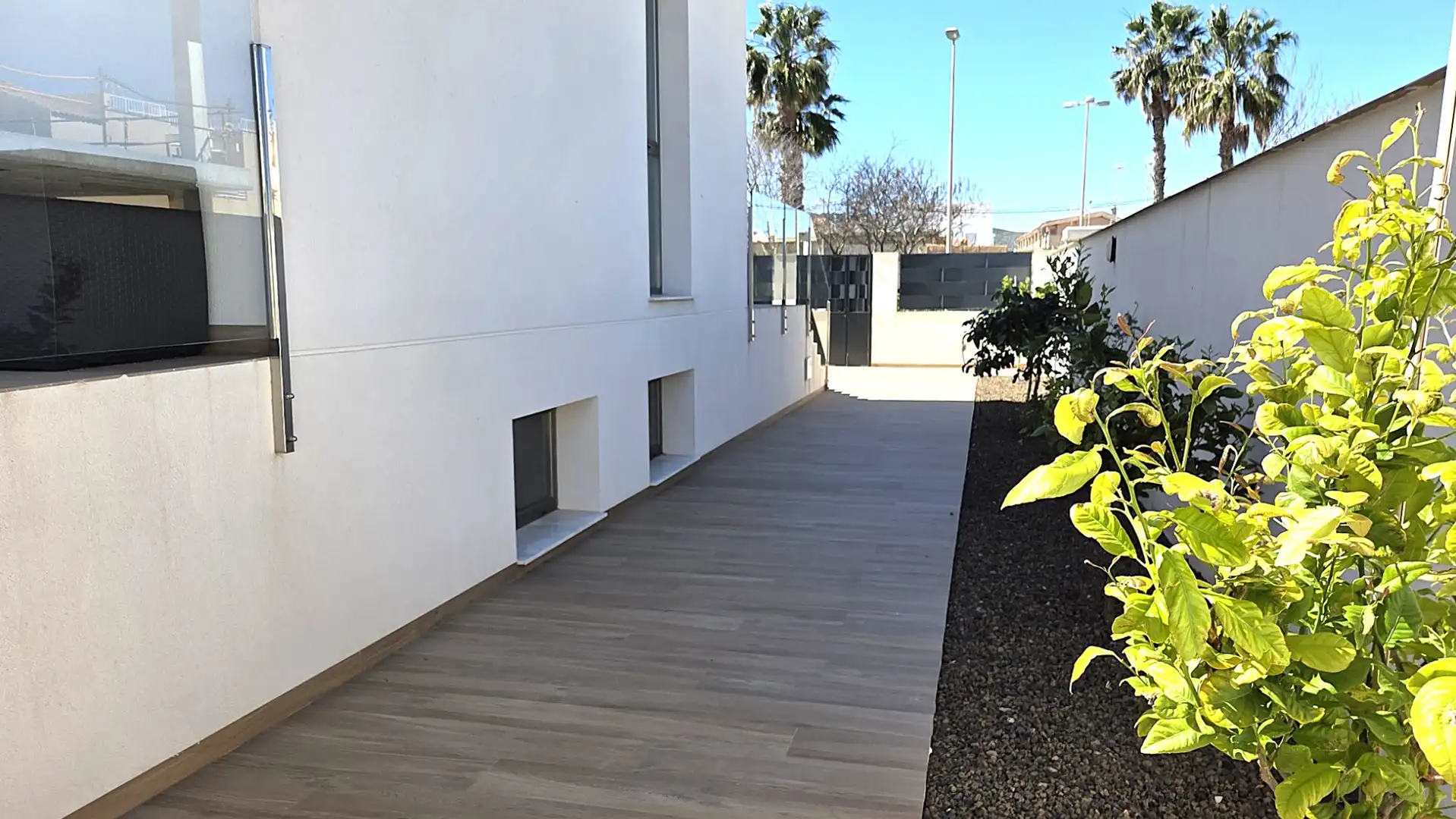 Terraza de Casa adosada en venta en Cartagena con Aire acondicionado, Calefacción y Jardín privado