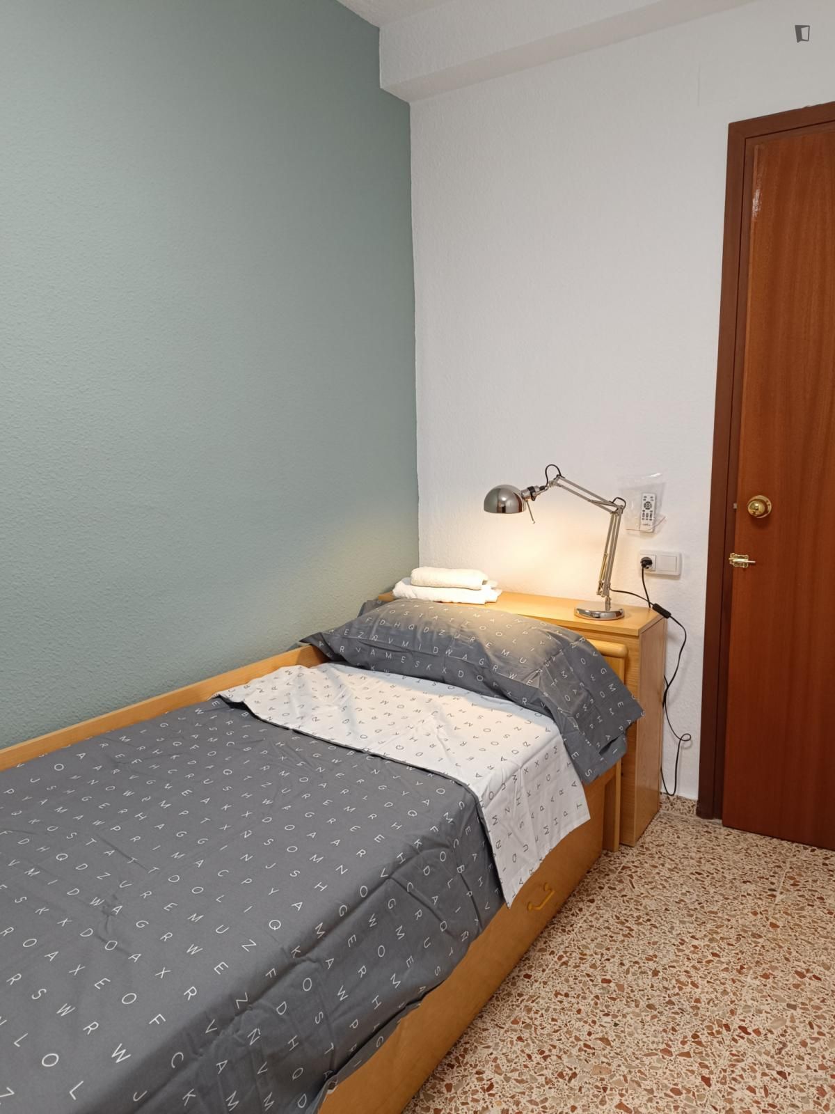 Bedroom of Apartment to rent in Alicante / Alacant  with Air Conditioner, Furnished and Washing machine