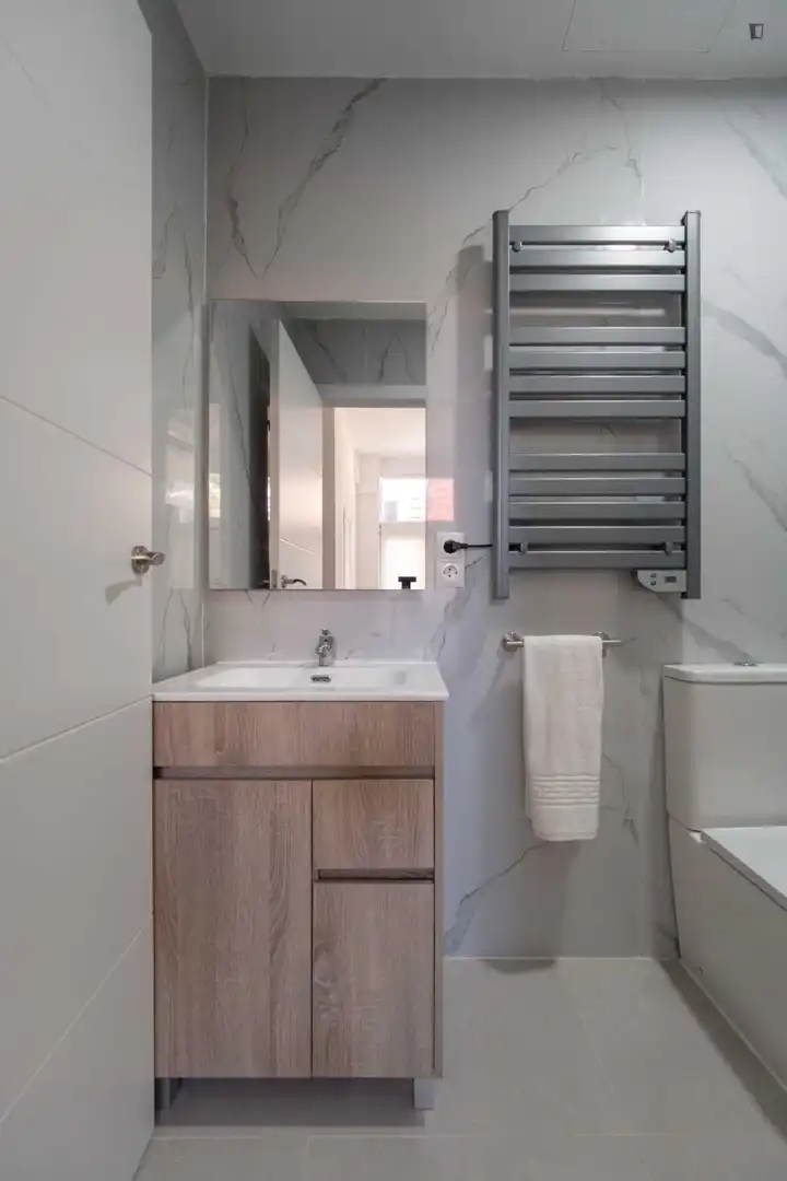 Bany de Apartament de lloguer en Puente de Vallecas