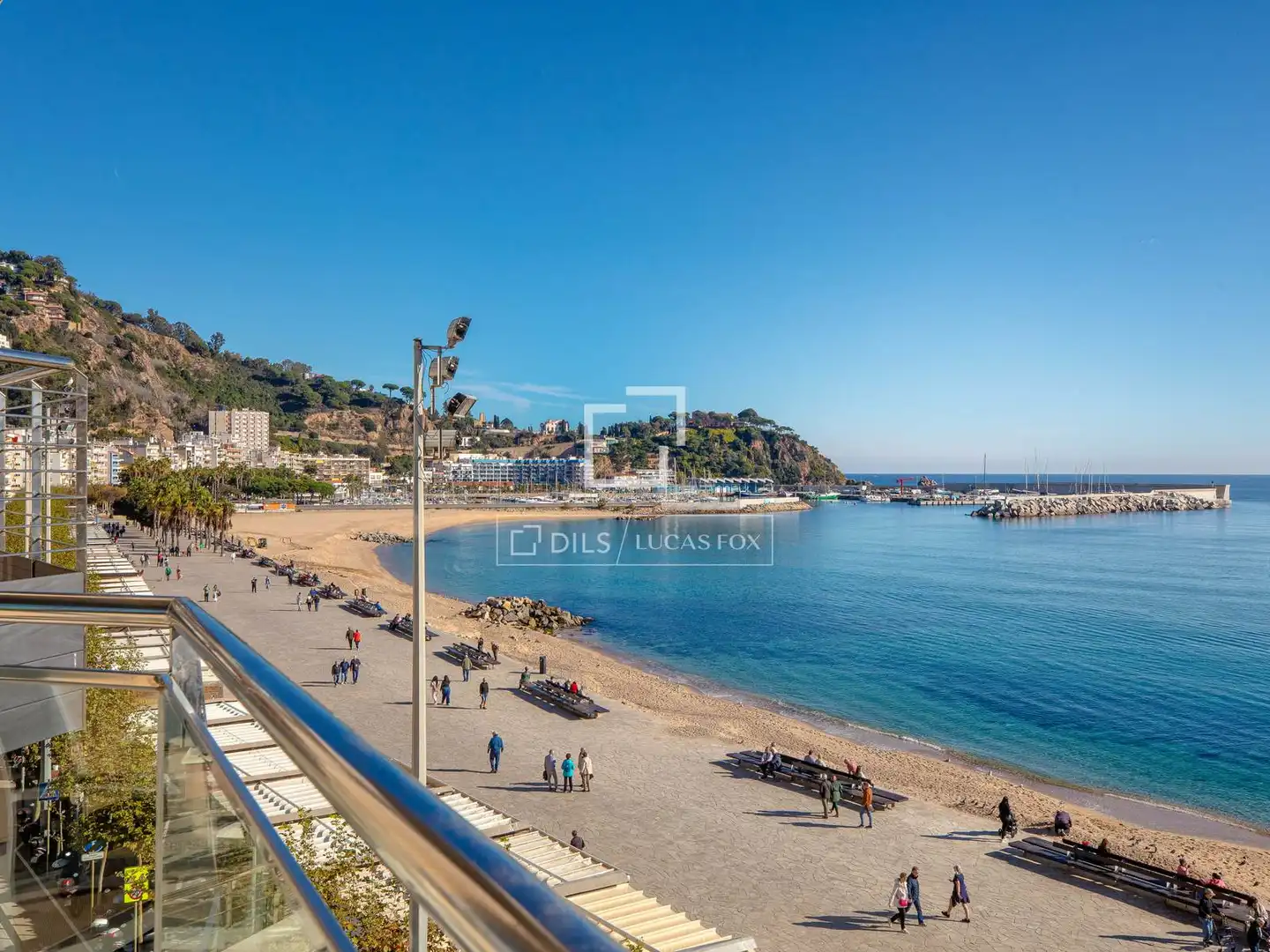 Vista exterior de Piso en venta en Blanes con Aire acondicionado, Calefacción y Terraza