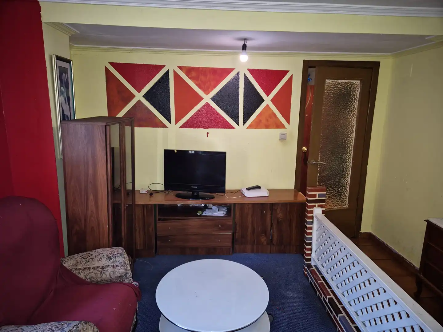 Sala de estar de Piso en venta en Salvatierra / Agurain con Amueblado