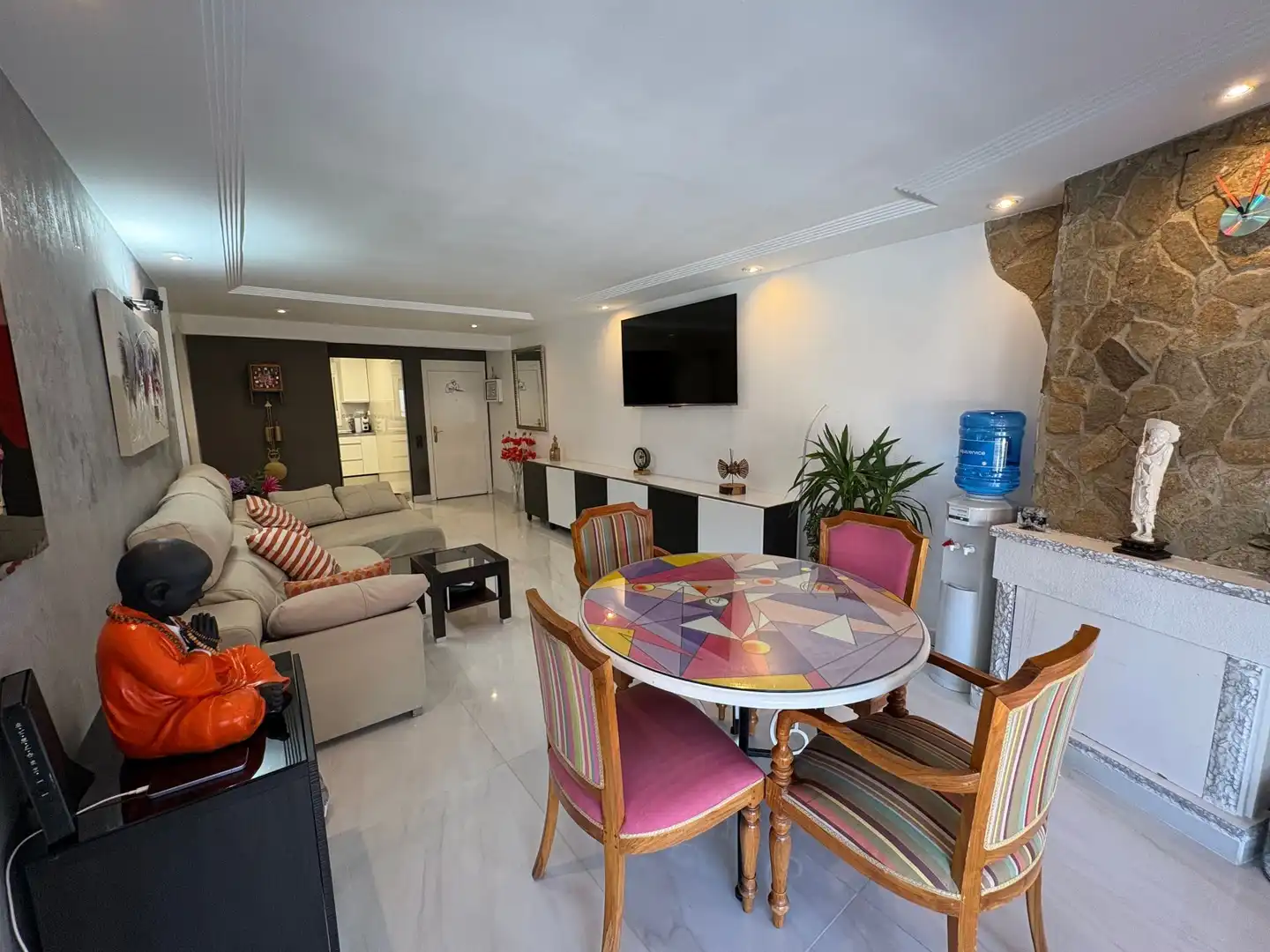 Sala de estar de Apartamento en venta en Salou con Aire acondicionado, Calefacción y Terraza