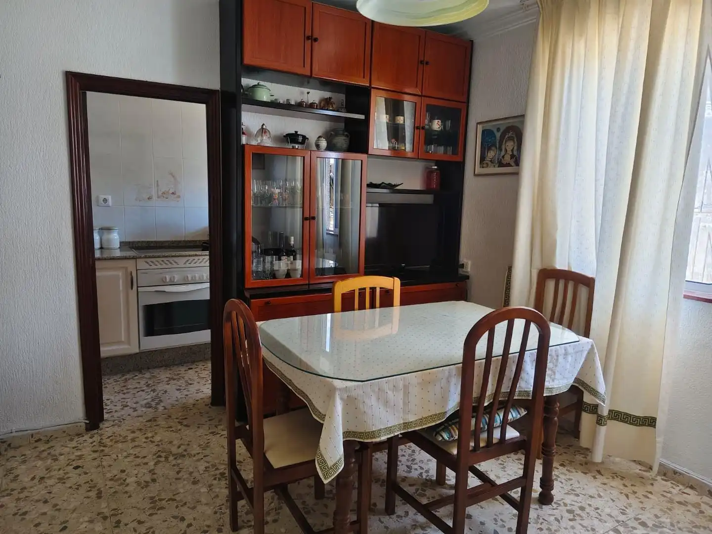 Dining room of Flat for sale in Jerez de la Frontera  with Air Conditioner, Heating and Furnished