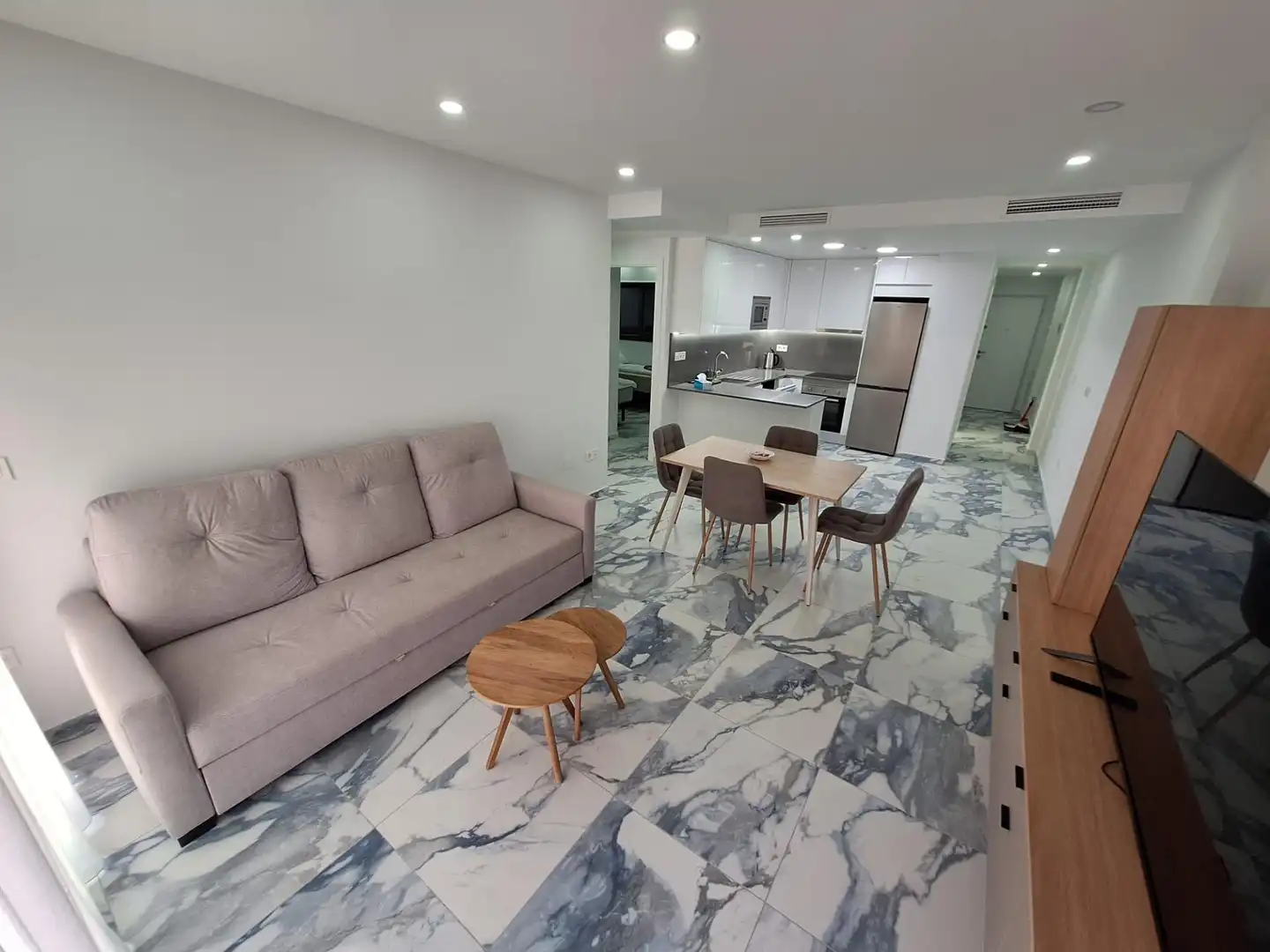 Wohnzimmer von Wohnungen zur Miete in Torrevieja mit Gemeinschaftspool