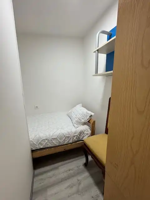 Bedroom of Duplexes for rent in Ferrol  with Air Conditioner, Heating and Parquet flooring