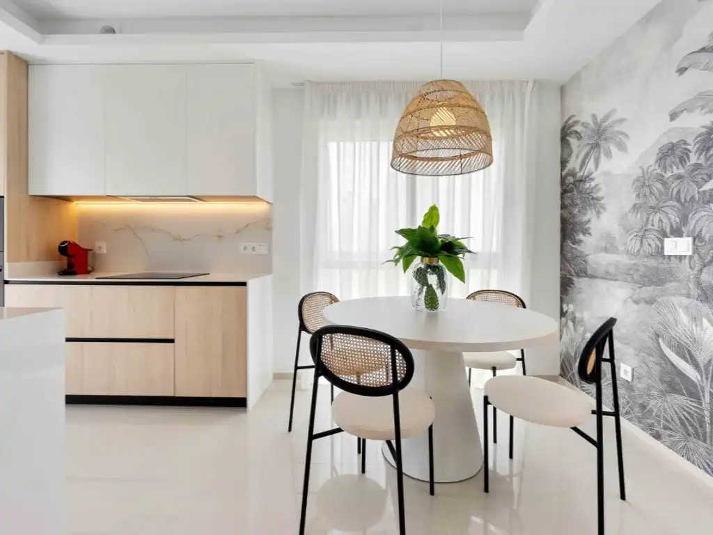 Comedor de Ático en venta en Rojales con Aire acondicionado, Jardín privado y Amueblado