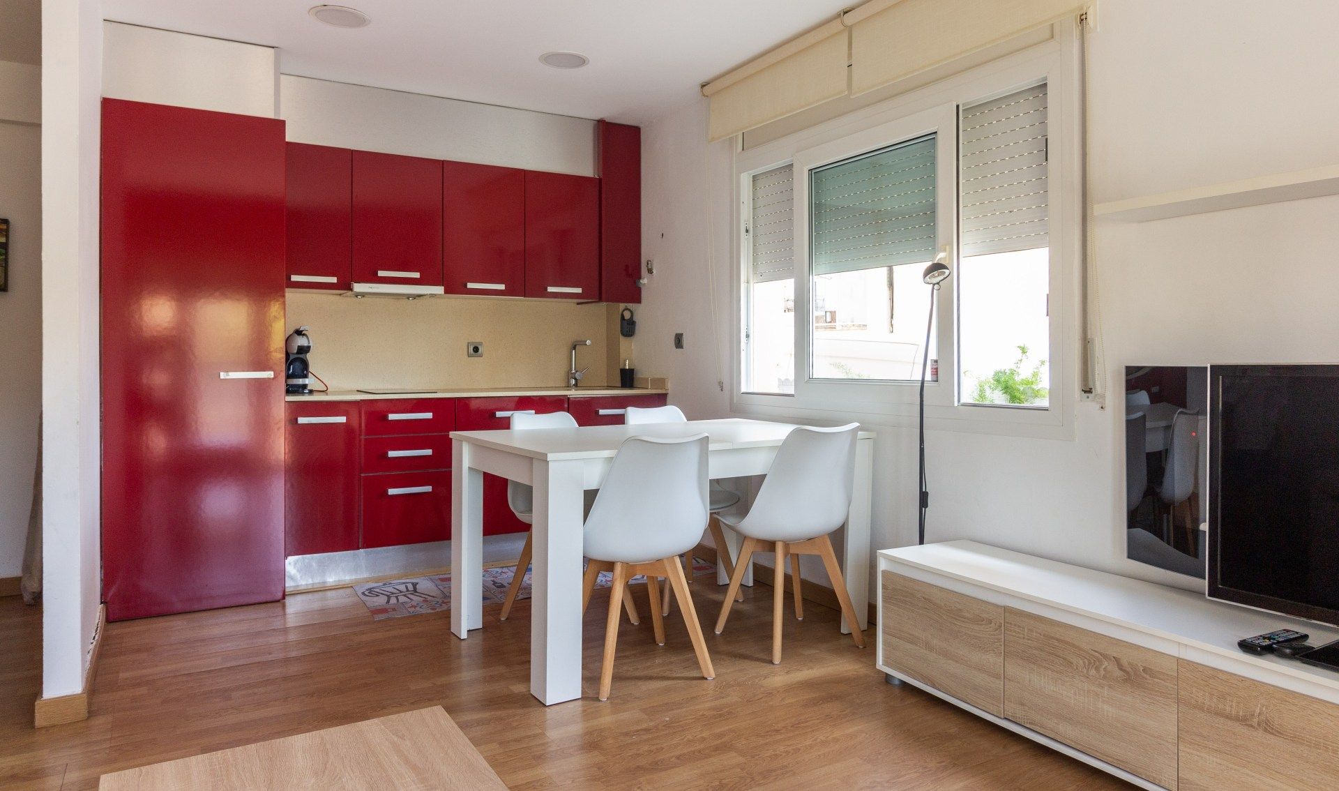 Kitchen of Flat for sale in Calonge i Sant Antoni  with Furnished