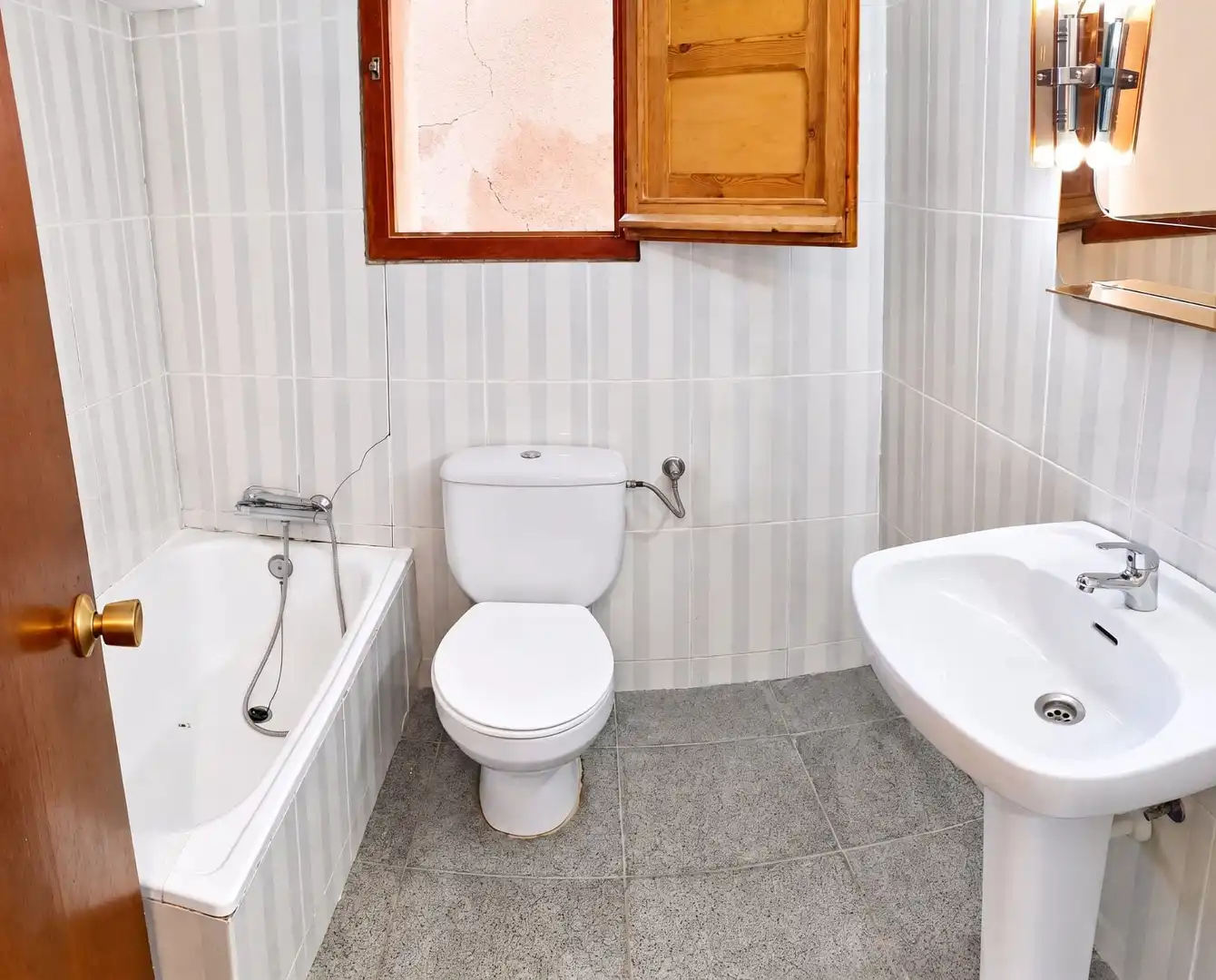 Bany de Finca rústica en venda en Villalba de Perejil amb Jardí privat, Terrassa i Traster