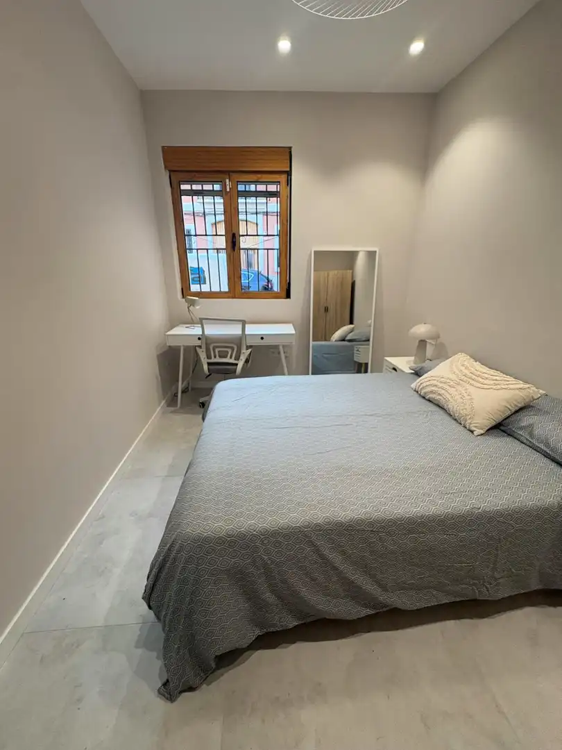 Habitación de Piso para compartir en Moncada con Aire acondicionado, Calefacción y Jardín privado