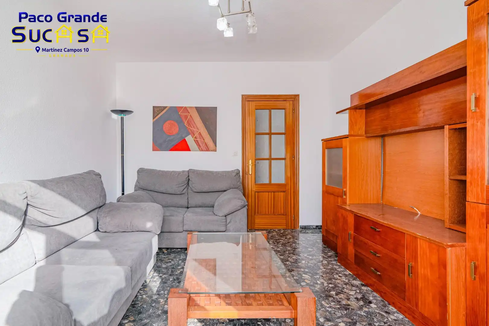 Sala d'estar de Pis en venda en Loja amb Moblat i Balcó