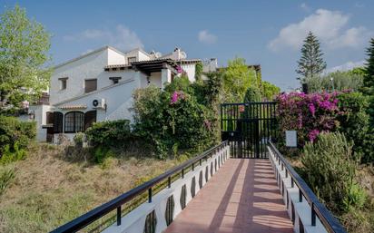 Exterior view of Single-family semi-detached for sale in Calafell  with Air Conditioner, Heating and Private garden