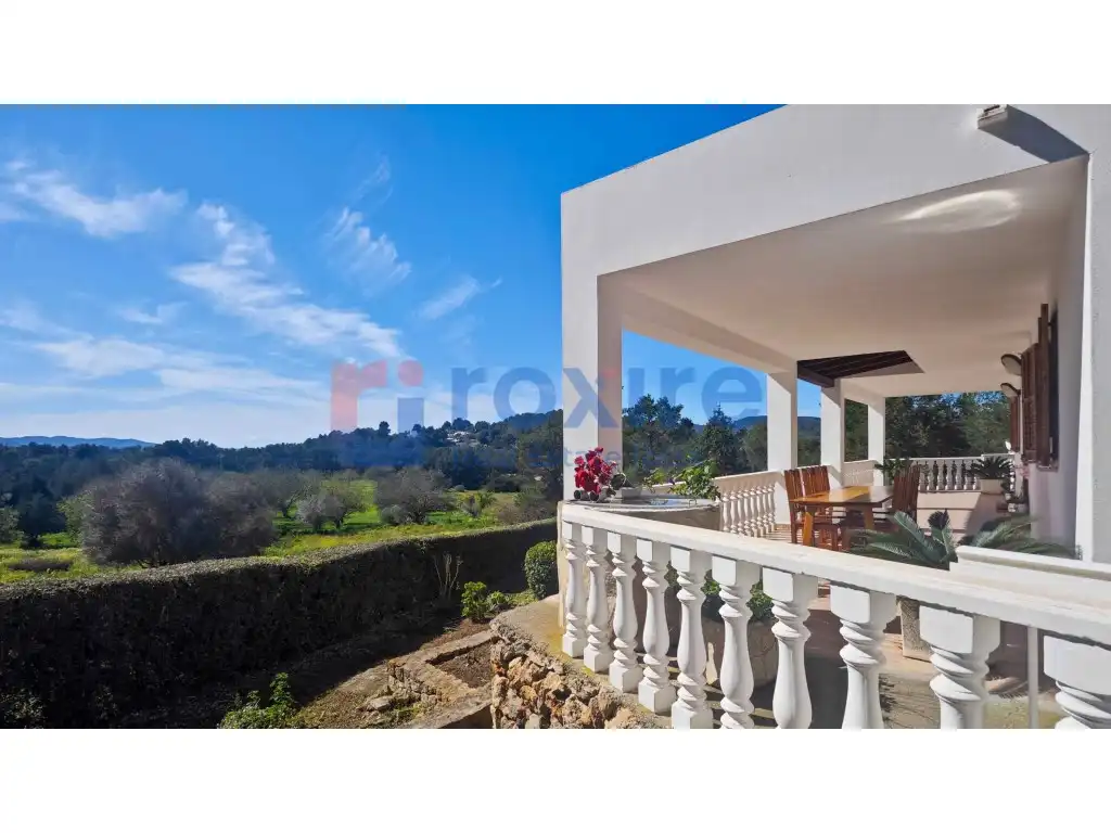 Exterior view of Houses for rent in Sant Antoni de Portmany  with Air Conditioner, Private garden and Terrace