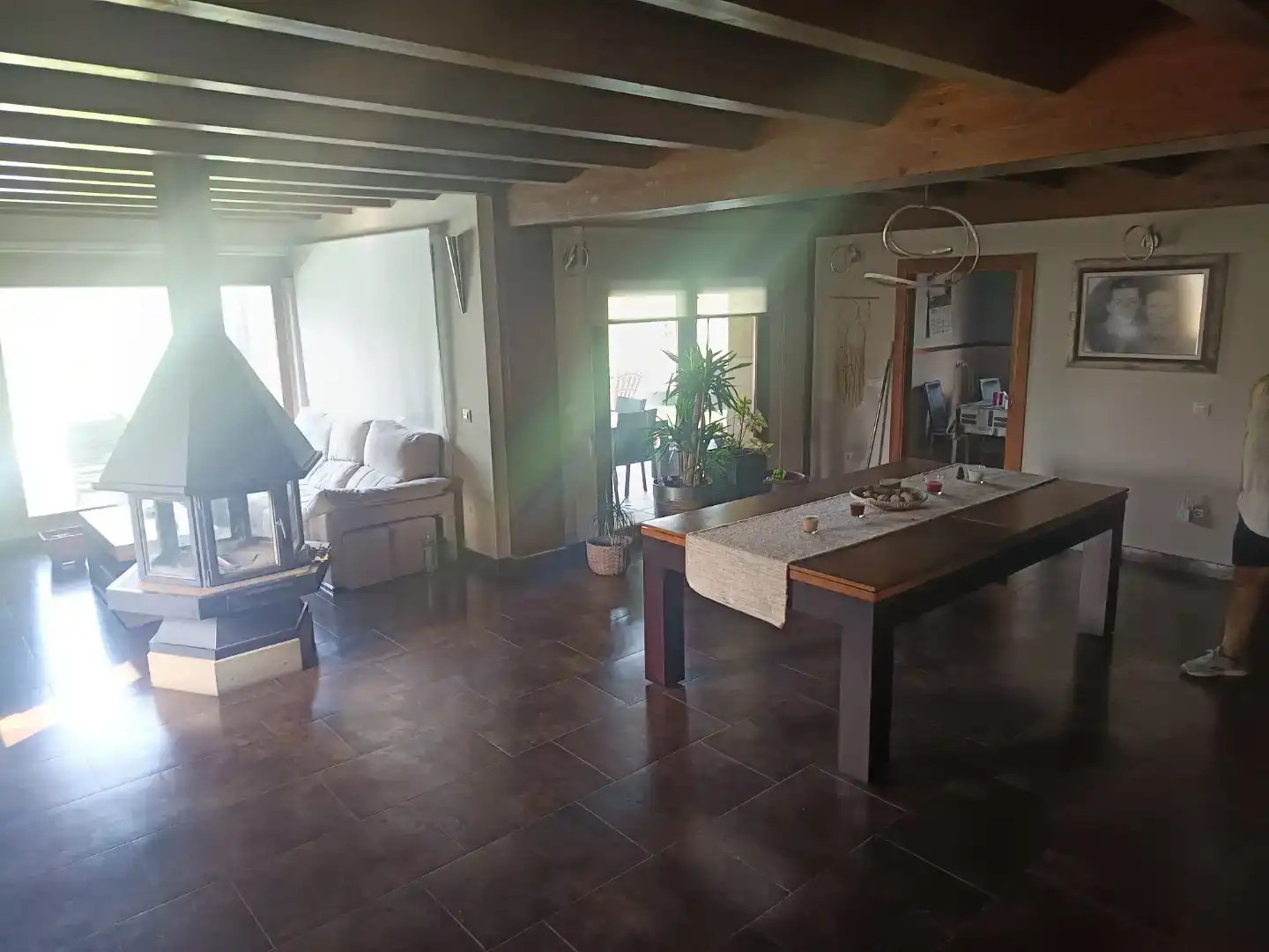 Sala de estar de Casa o chalet en venta en Golmayo con Jardín privado, Piscina y Amueblado