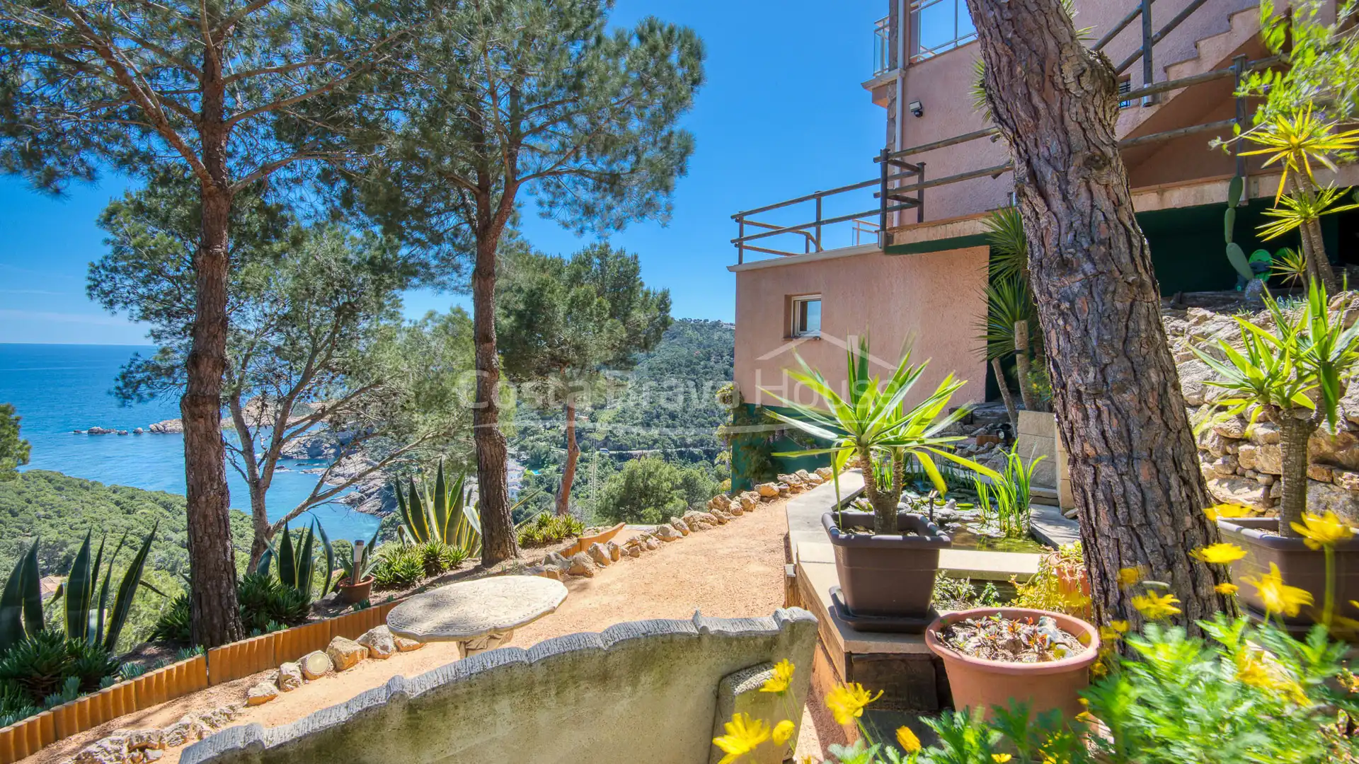 Jardí de Casa o xalet en venda en Begur amb Calefacció, Jardí privat i Terrassa