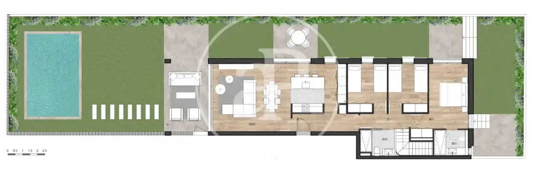 Flat for sale in Sant Cugat del Vallès  with Air Conditioner, Heating and Private garden