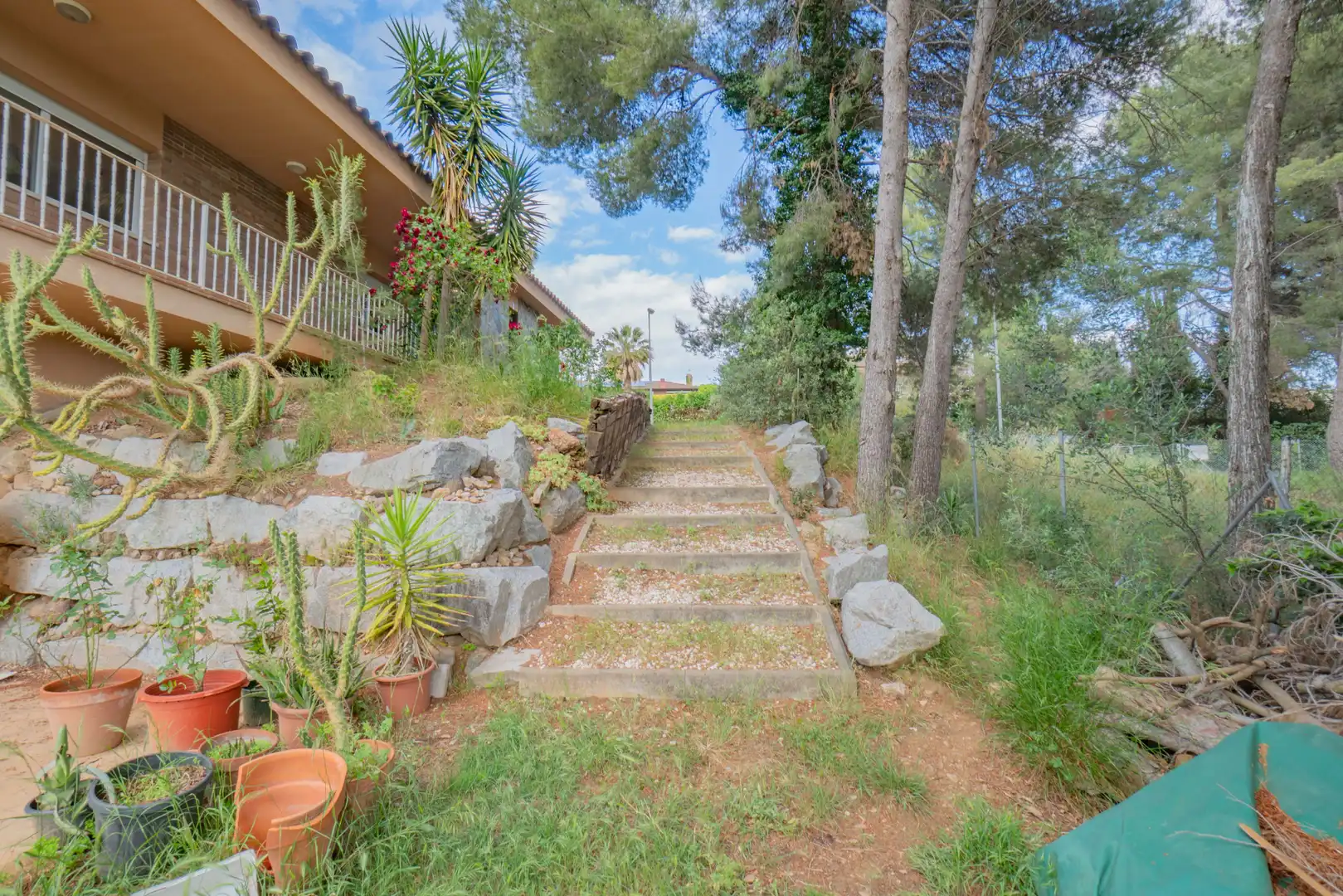 Jardí de Casa o xalet en venda en Sabadell amb Aire condicionat, Calefacció i Jardí privat