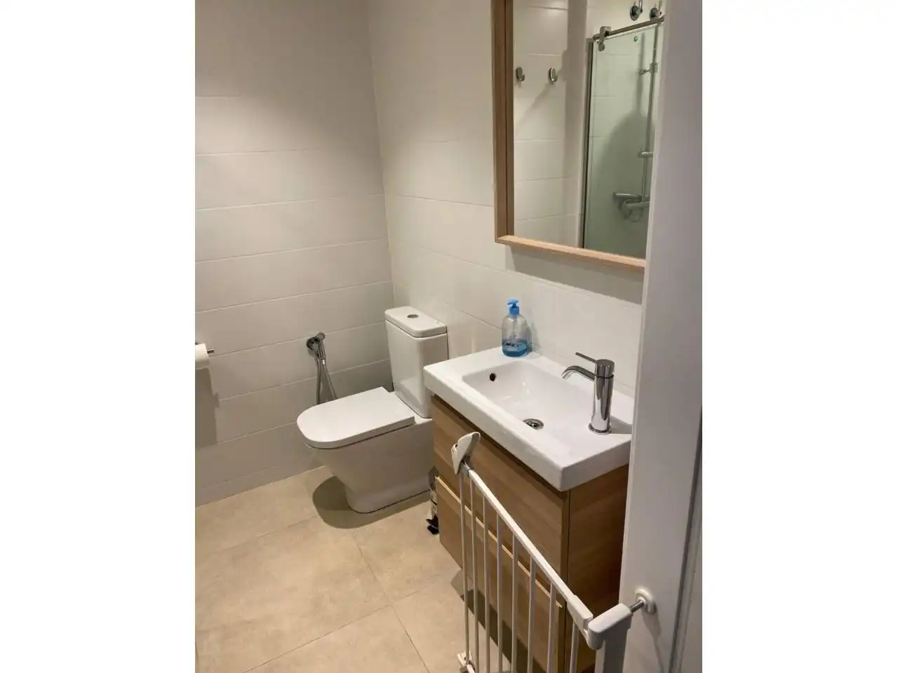 Badezimmer von Haus oder Chalet zum Verkauf in Terrassa mit Klimaanlage, Heizung und Terrasse