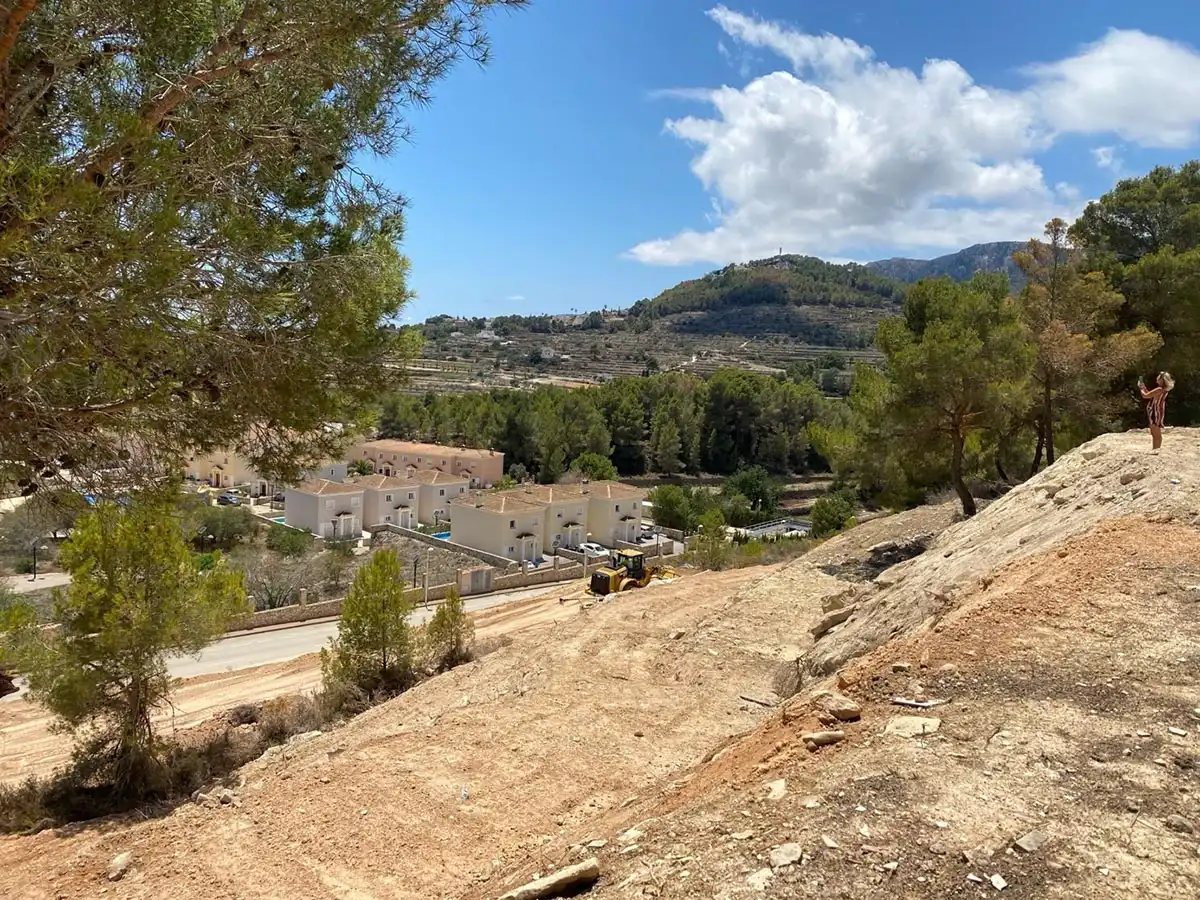 Vista exterior de Casa o xalet en venda en Calpe / Calp