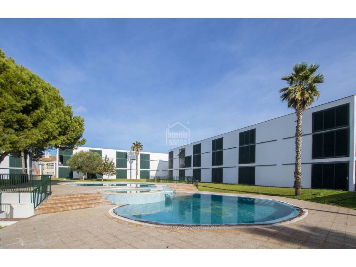 Vista exterior de Apartamento en venta en Ciutadella de Menorca con Calefacción, Jardín privado y Terraza