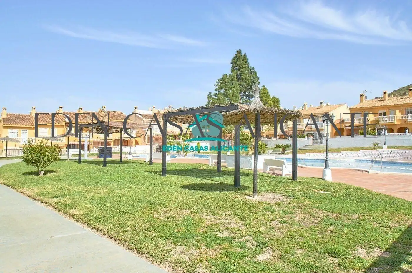 Jardín de Casa adosada en venta en El Campello con Aire acondicionado, Jardín privado y Terraza