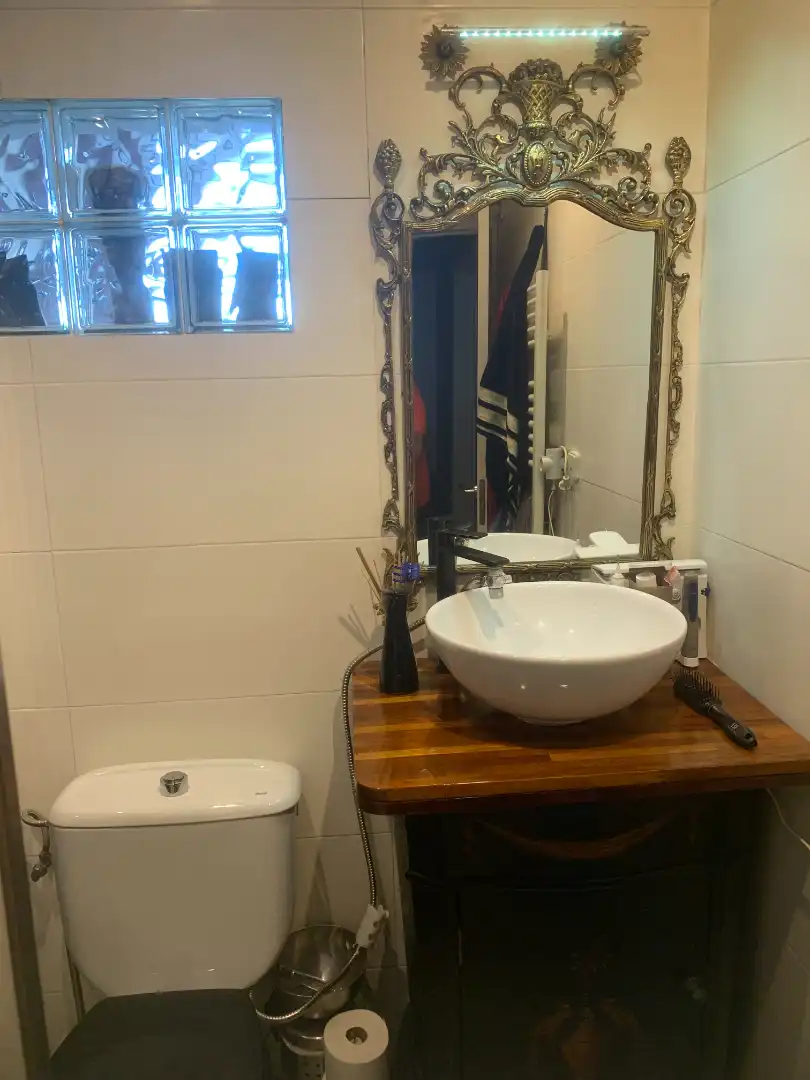 Baño de Finca rústica en venta en Vallirana con Aire acondicionado, Calefacción y Jardín privado