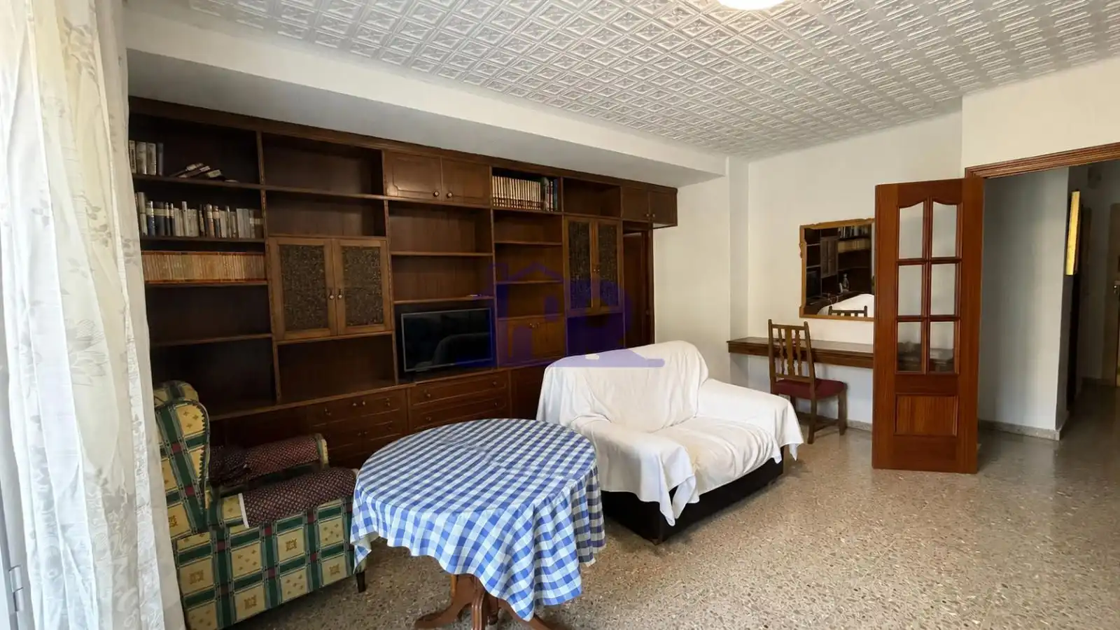 Sala de estar de Piso de alquiler en Cuenca con Calefacción y Terraza