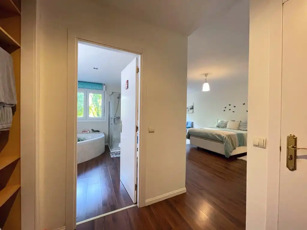 Bedroom of Detached homes for sale in Las Rozas de Madrid  with Private garden, Terrace and Storage room