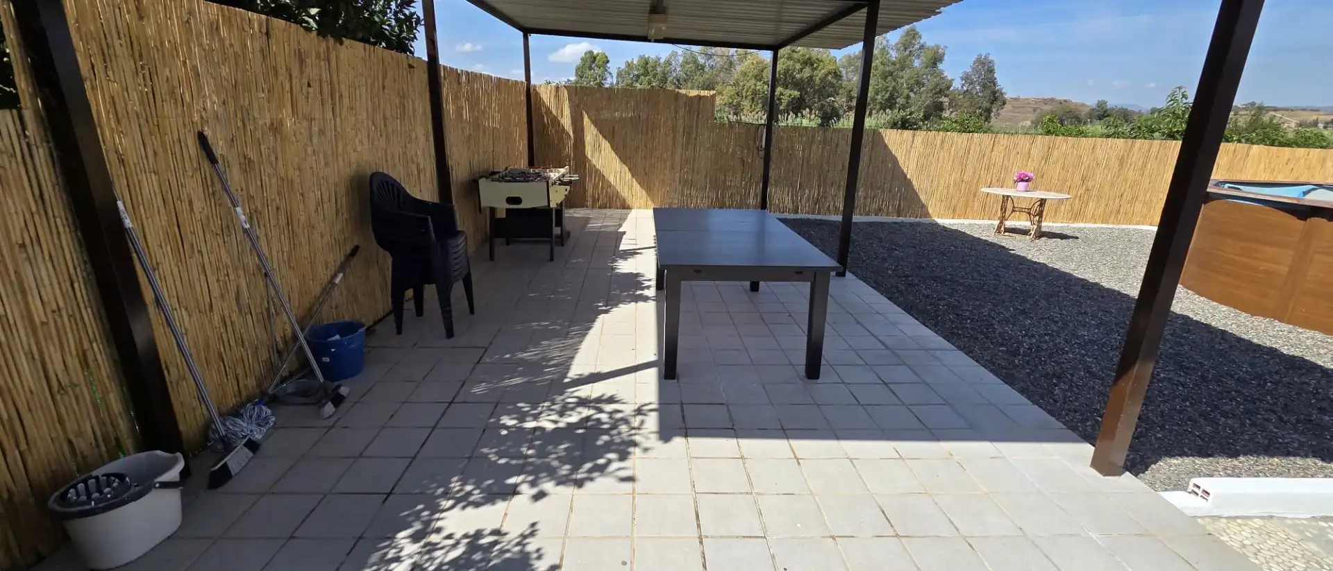 Terrasse von Country house zur Miete in El Romeral - Peñón de Zapata