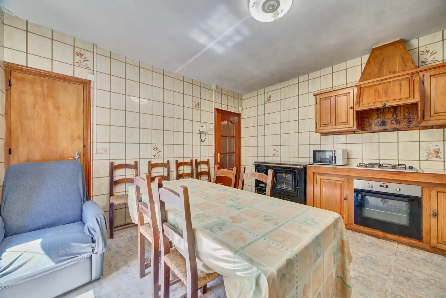 Cocina de Casa o chalet en venta en Pueyo / Puiu con Calefacción, Jardín privado y Terraza