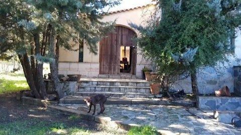 Exterior view of Country house for sale in Calera de León  with Private garden, Terrace and Storage room
